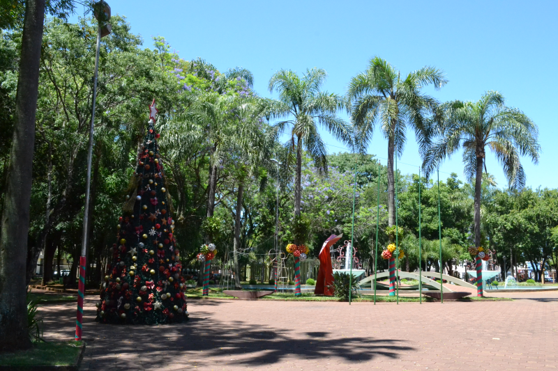 Decoração começa a ser instalada na Capital das Missões